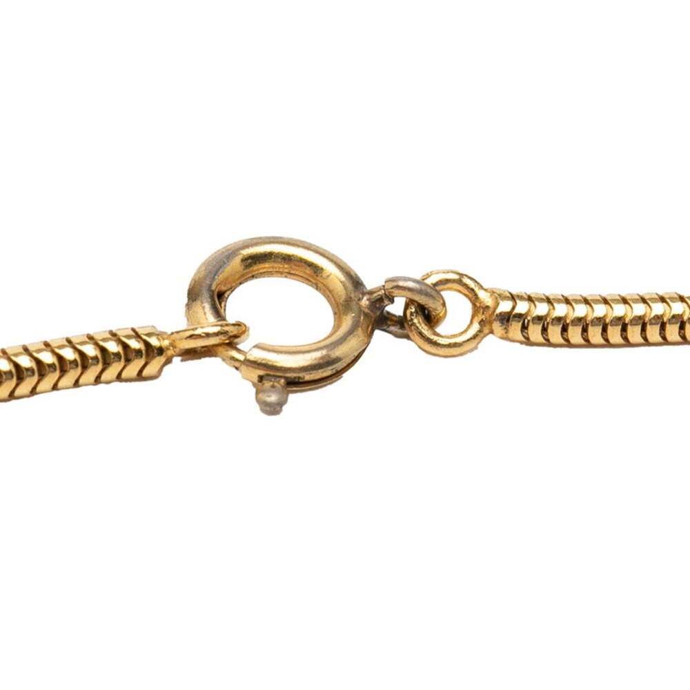 CHANEL Gold Logo Necklace - Picture 3 of 5